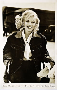 Marilyn Monroe: An Appreciation, original vintage Leo Castelli Gallery poster