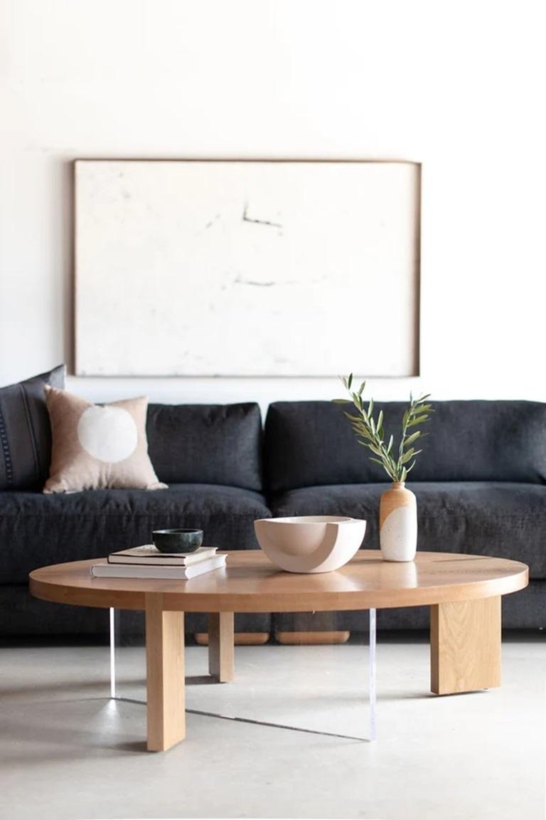 Eve Couchtisch (Handgefertigt) im Angebot