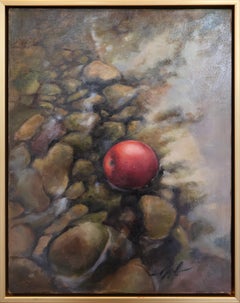 "Touch of Red" von Eve Cornejo; Gerahmtes 11" x 14" Ölgemälde; Stillleben, 2026