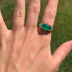 Eve Li 4.96 CT Emerald and Diamond Ring