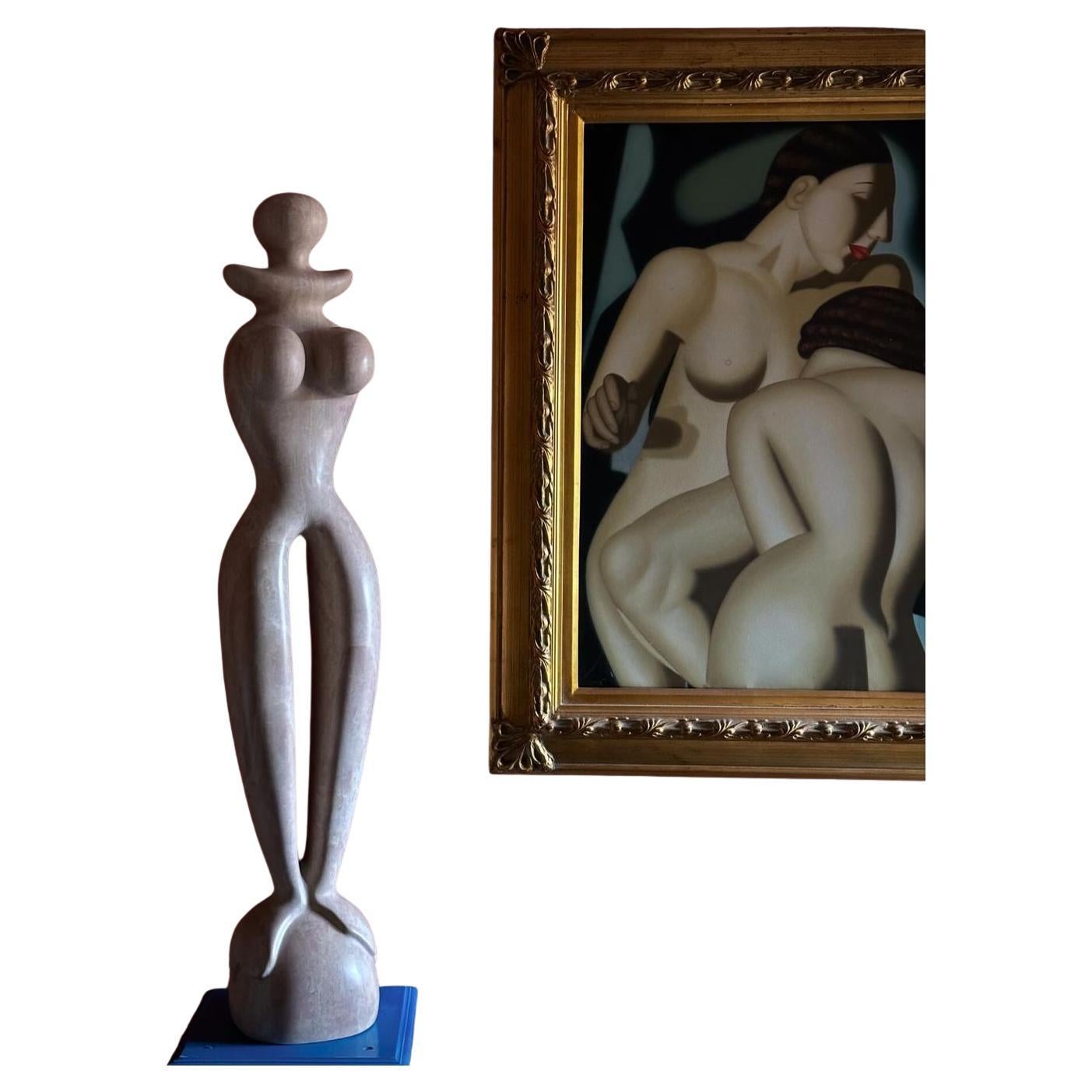 "ÈVE" marble sculpture