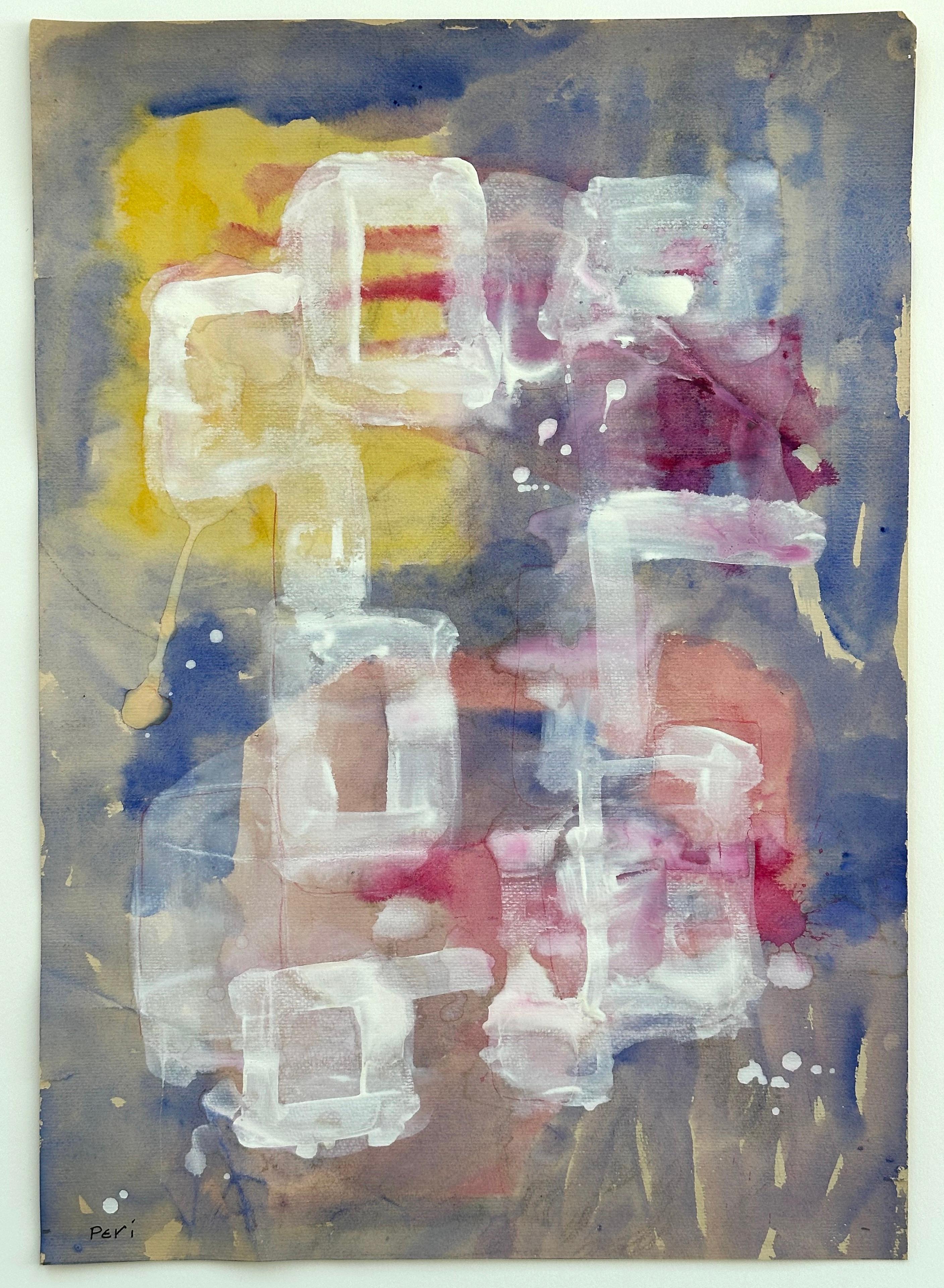 Cuadro expresionista abstracto sin título - Painting de Eve Peri
