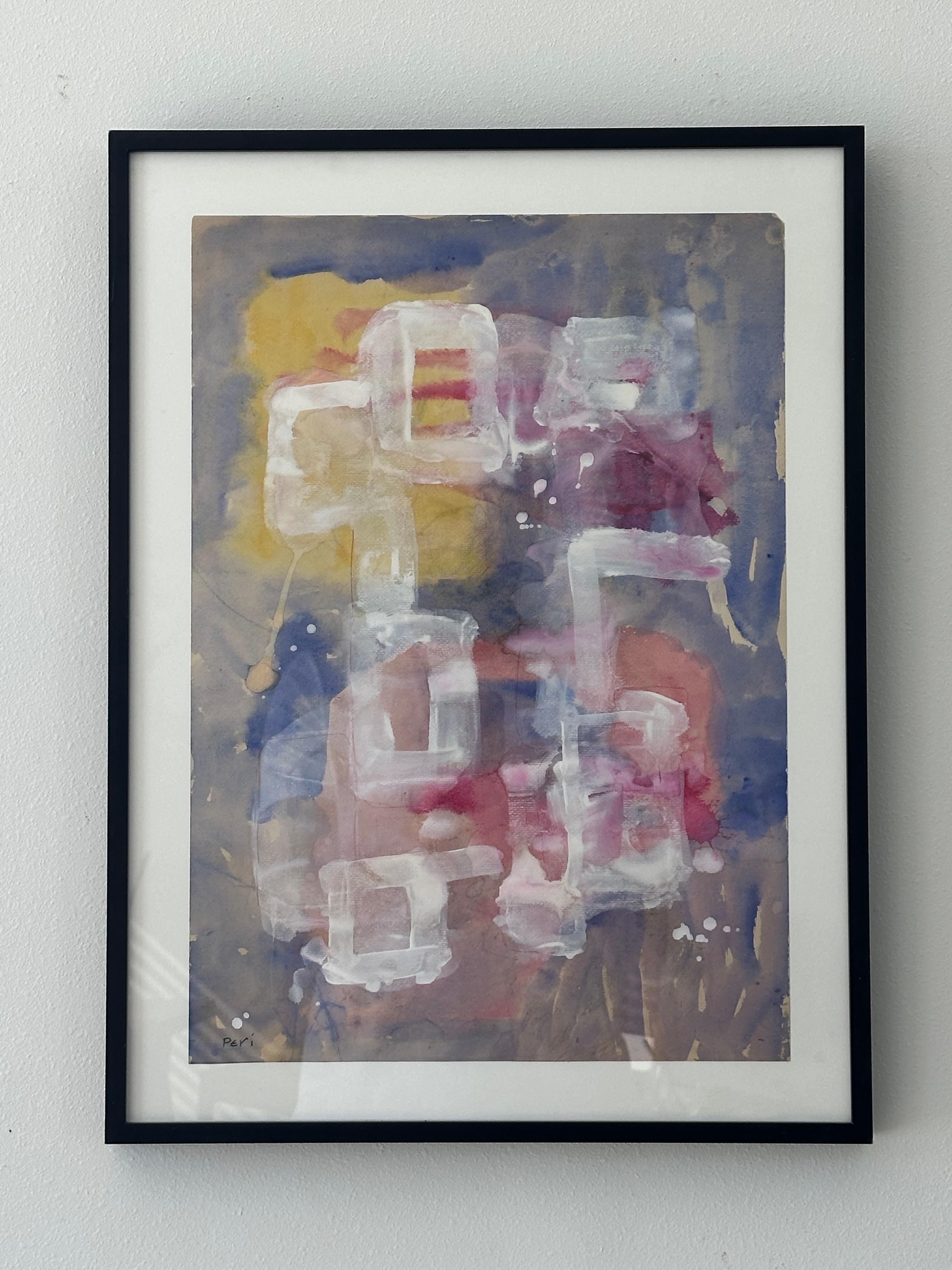 Abstract Painting de Eve Peri - Cuadro expresionista abstracto sin título