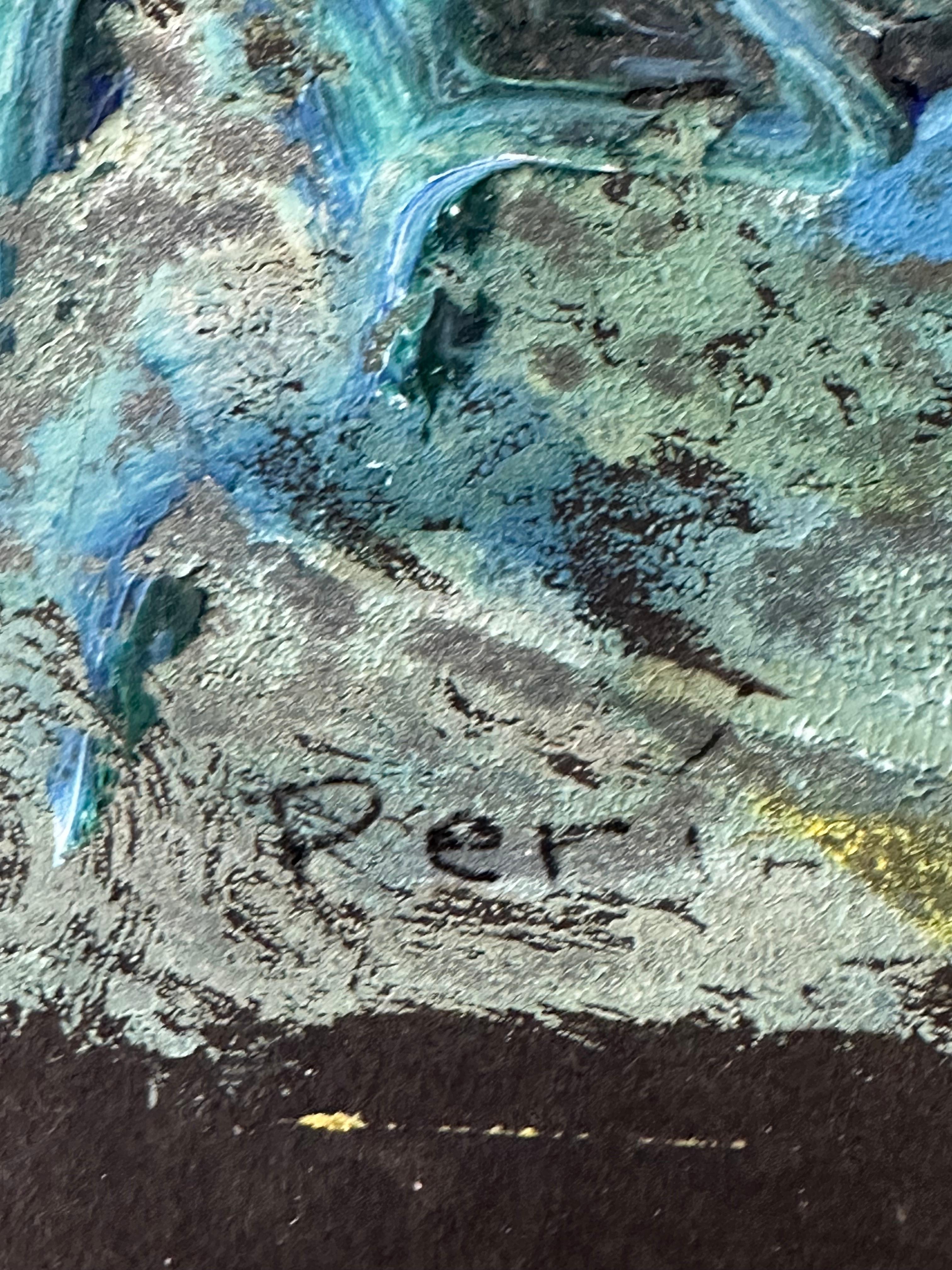 Cuadro sin título de Naturaleza Muerta Expresionista Abstracto en venta 2