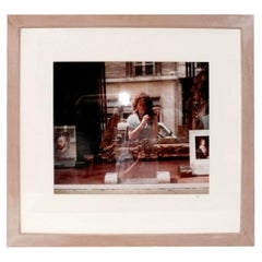 Eve Sonneman Large Format Photograph 35" x 38" Self Portrait Mid Century Modern