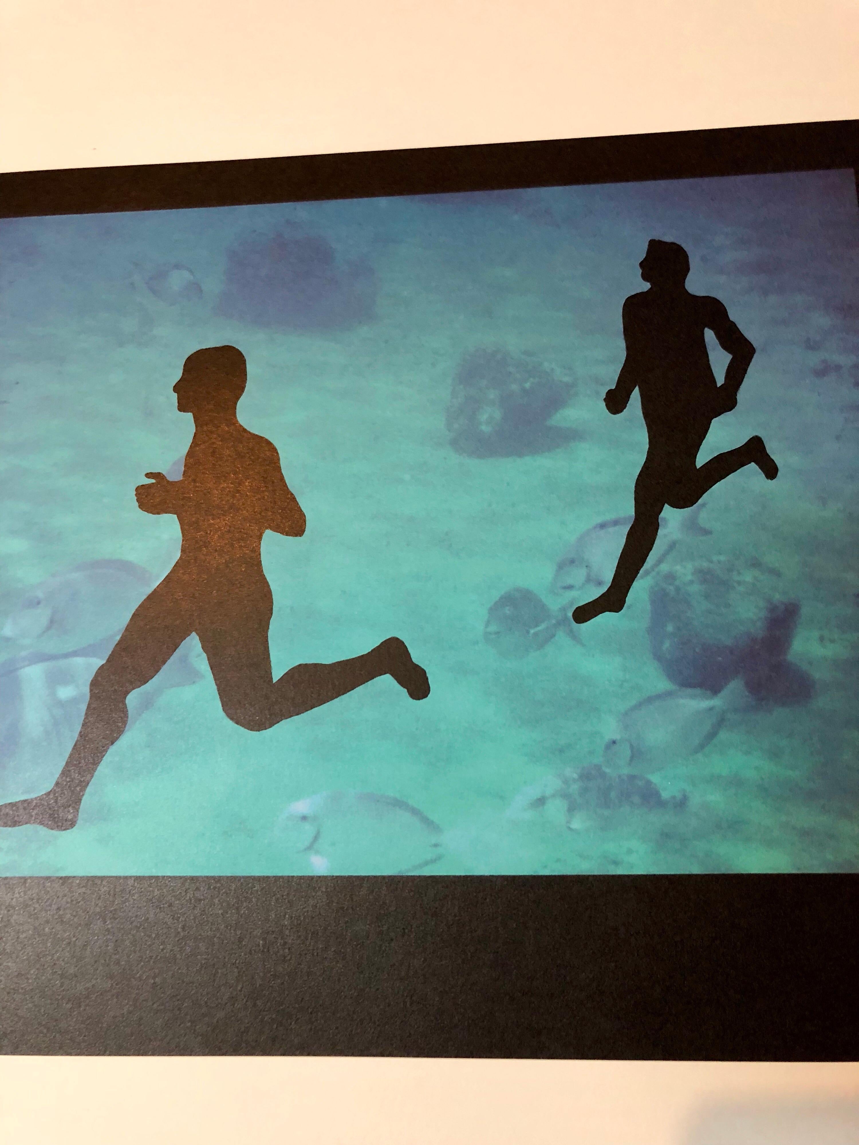 Deep Runners, Handsigniert, datiert und nummeriert aus limitierter Auflage. 
Dieses Bild stammt aus einer Ausstellung in der Sidney Janis Gallery und aus dem Nachlass von Joan Sonnabend.
Eve Sonneman (geboren 1946 in Chicago) ist eine amerikanische