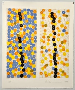 Large Diptych "Deep runners" Photograph Signed Surrealist Photo Lithograph