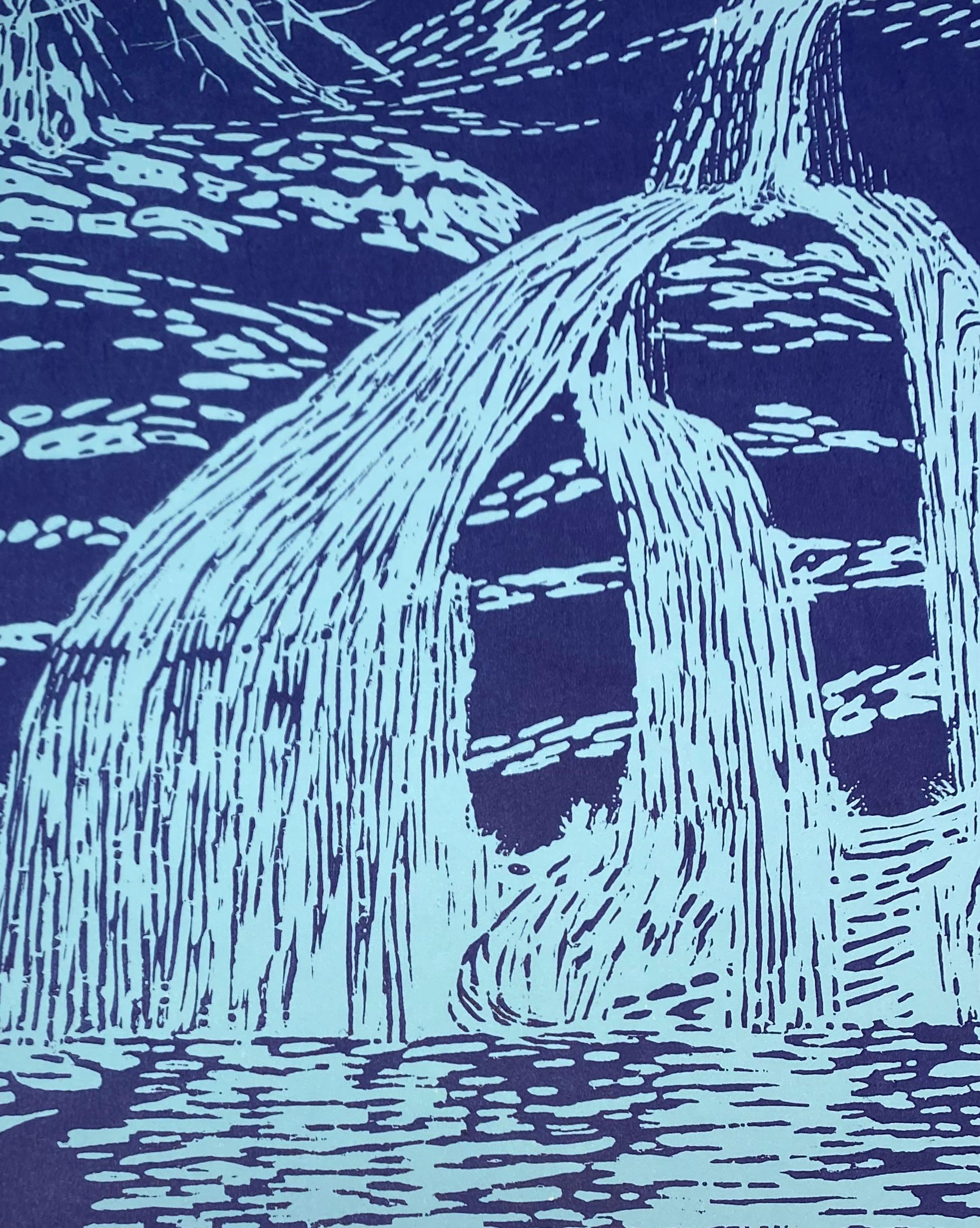 blue waterfall m.int
