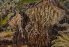 Eve Wisher - Mid 20th Century Oil, Ancient Trees In Autumn