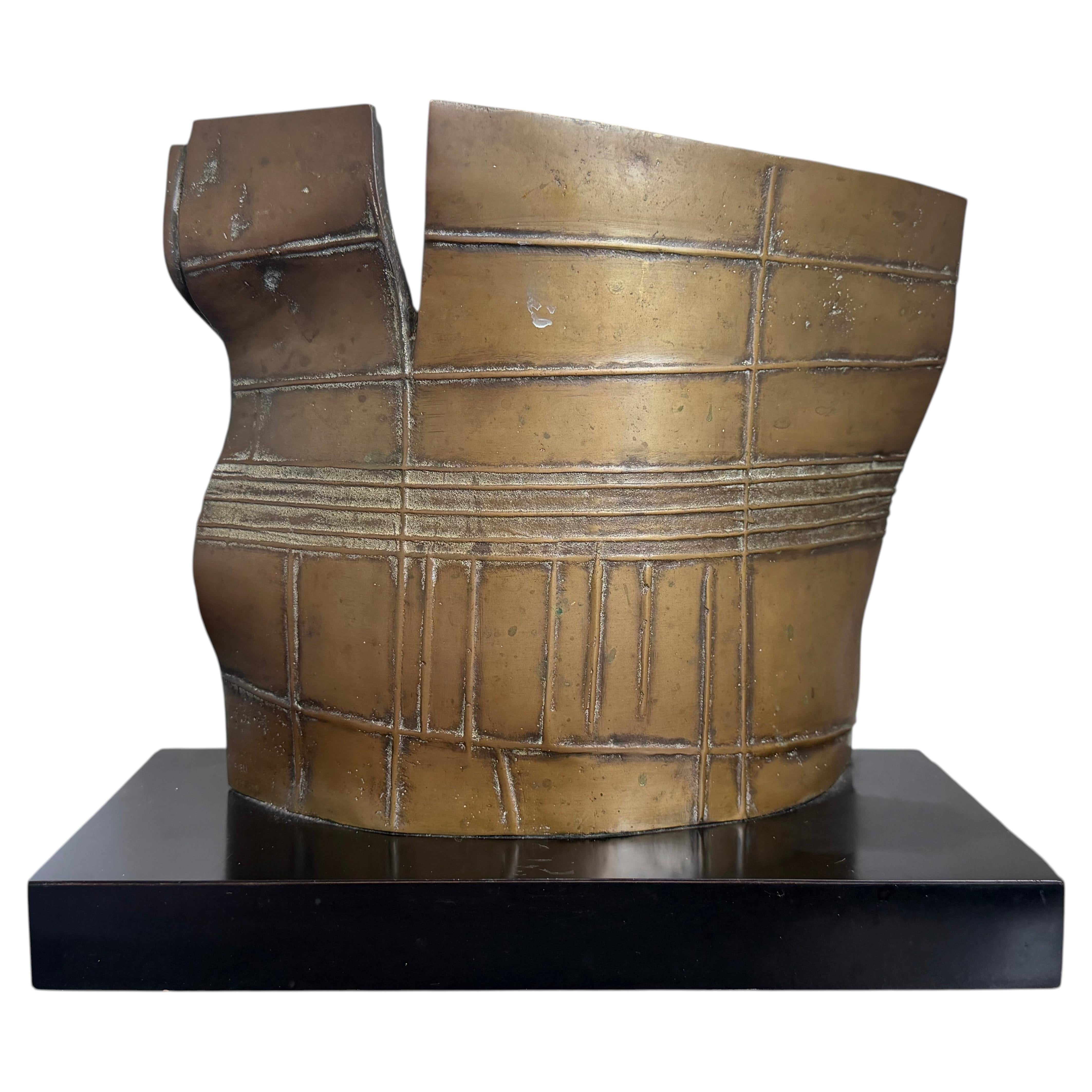 Eveli Przepiorka Brazilian Modern Abstract Bronze Table Sculpture - 169/250