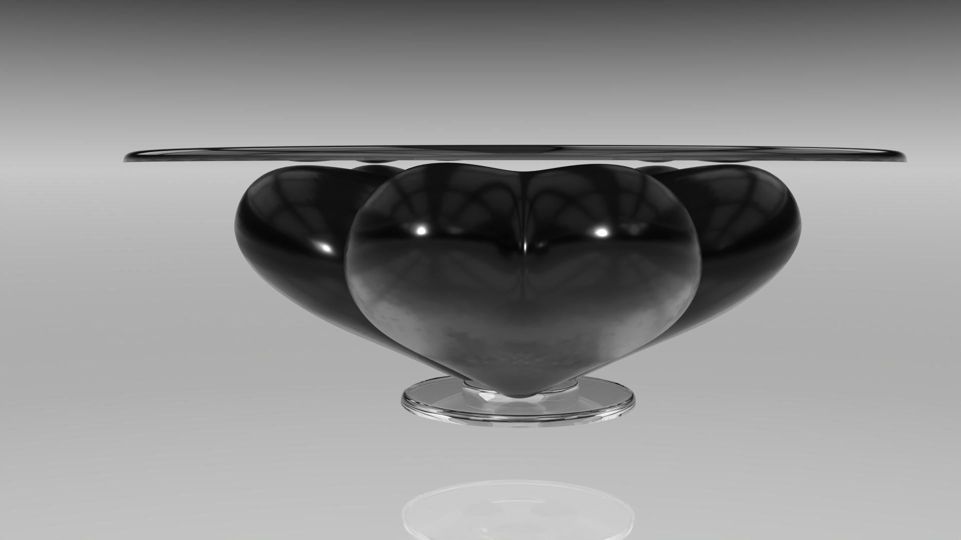 Francese Evelia 3 cuori Black Diamond (senza top) in vendita