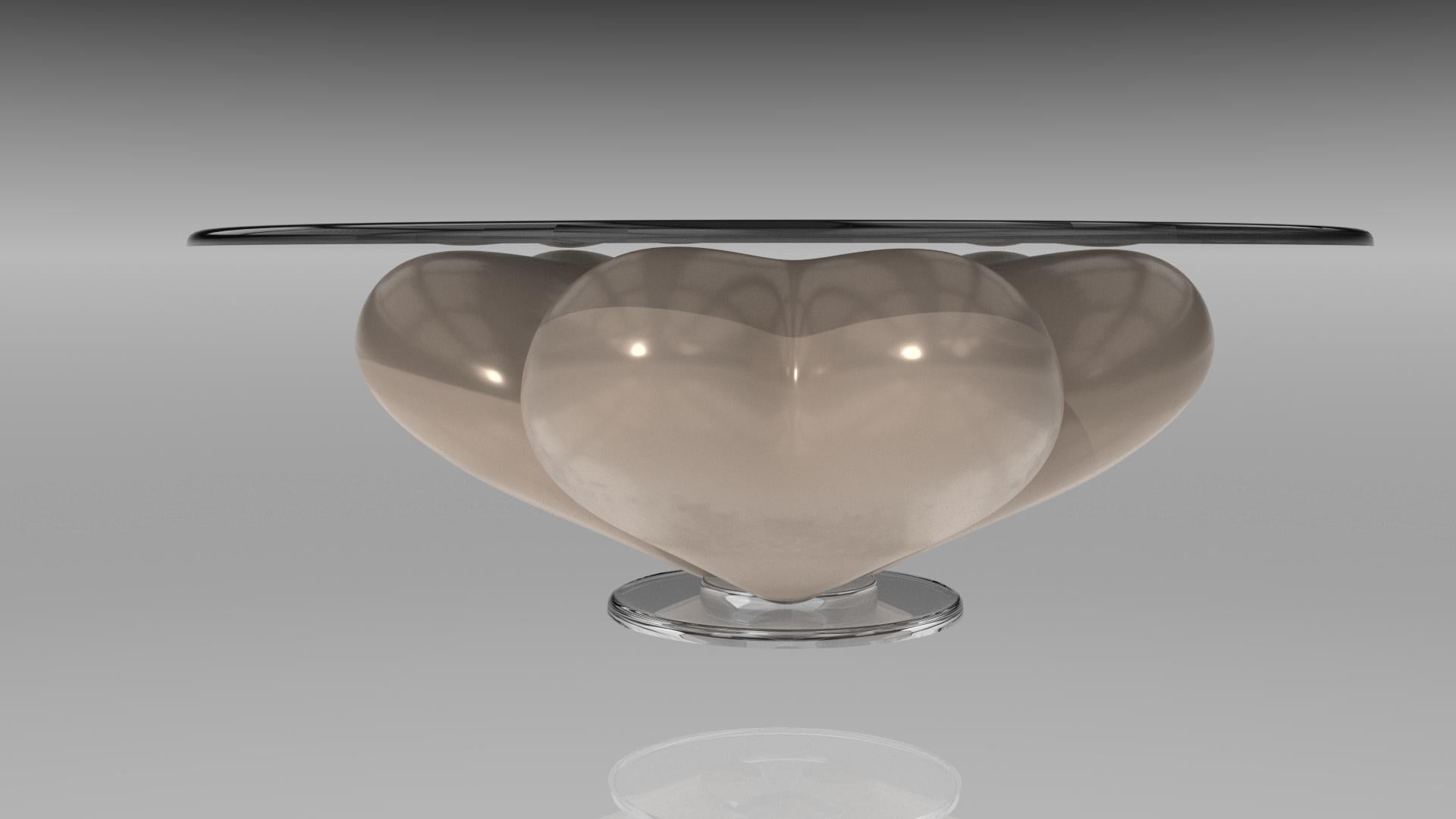Francese Evelia 3 cuori Light Oyster (senza top) in vendita
