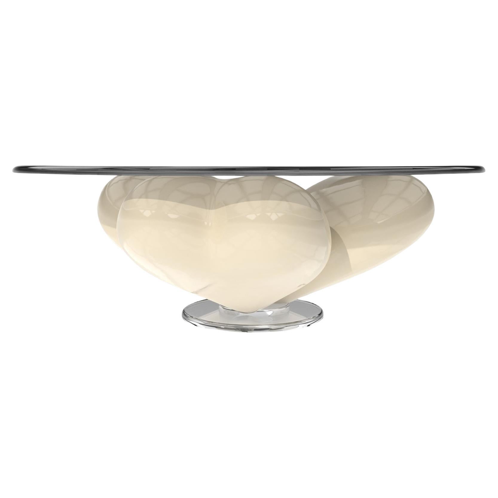 Evelia 3 cuori Porcelaine White (senza top)
