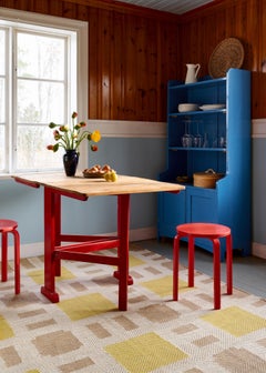 Evelina Kroon Jute Rug in Sunny Side Up by Layered, Hand-Woven Modern Design