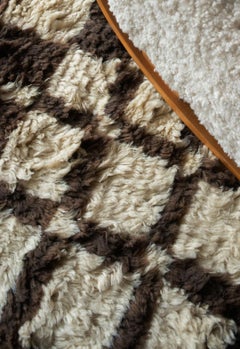 Evelina Kroon Shaggy Wool Rug in Chestnut, by Layered - Scandinavian Design