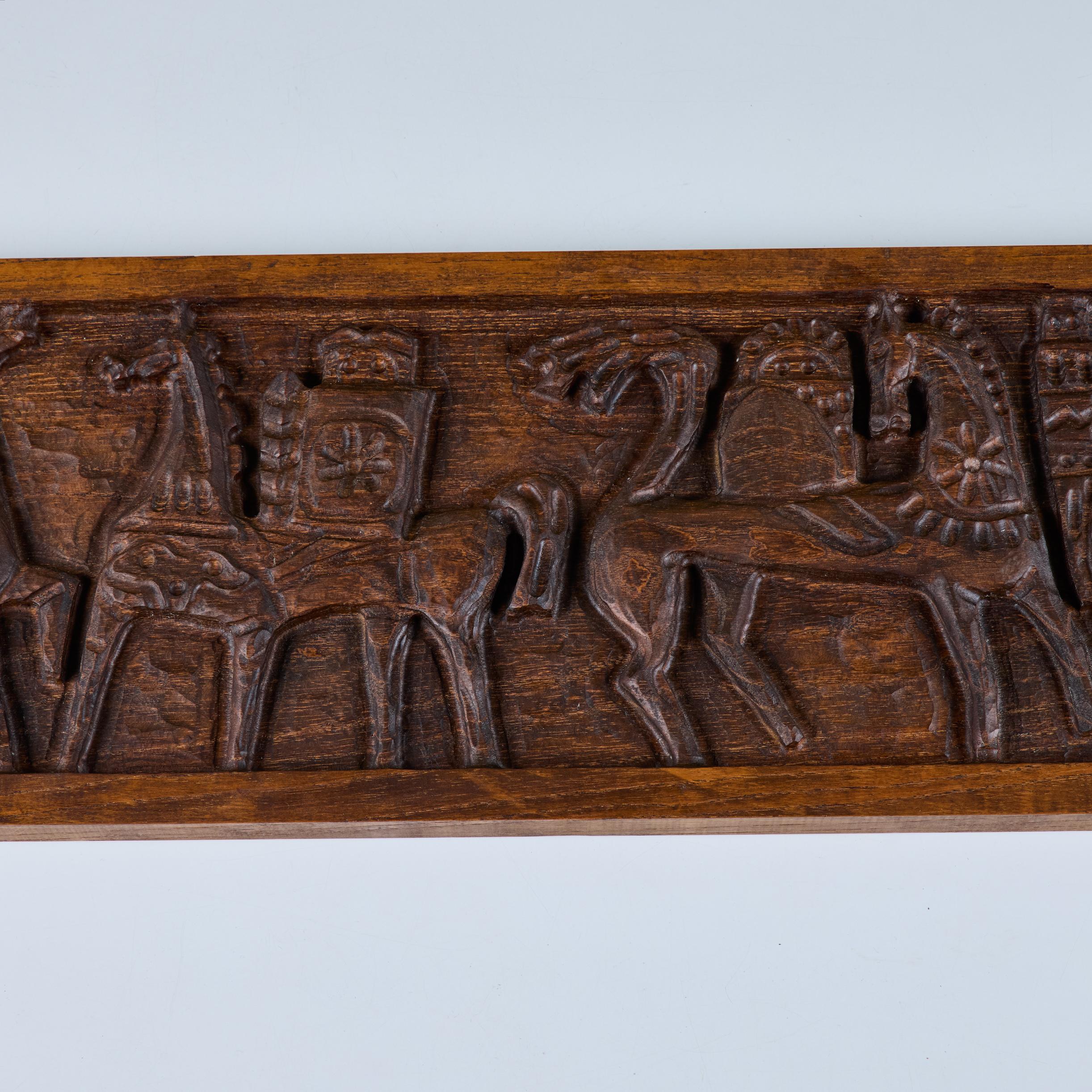 Panel tallado en madera 