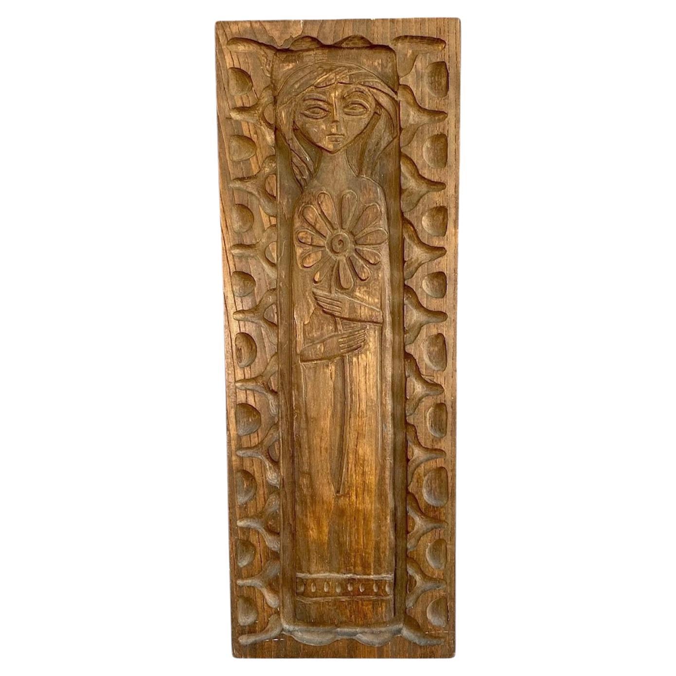 Evelyn Ackerman Panelcarve Art Flora de Madera Era Industries 1963