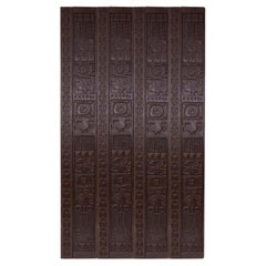 Evelyn Ackerman Panelcarve Redwood 1960's Panels