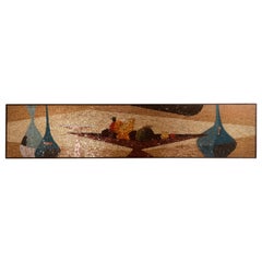 Evelyn Ackerman Style Mosaic of Handcut Glass Tile, 1960, California