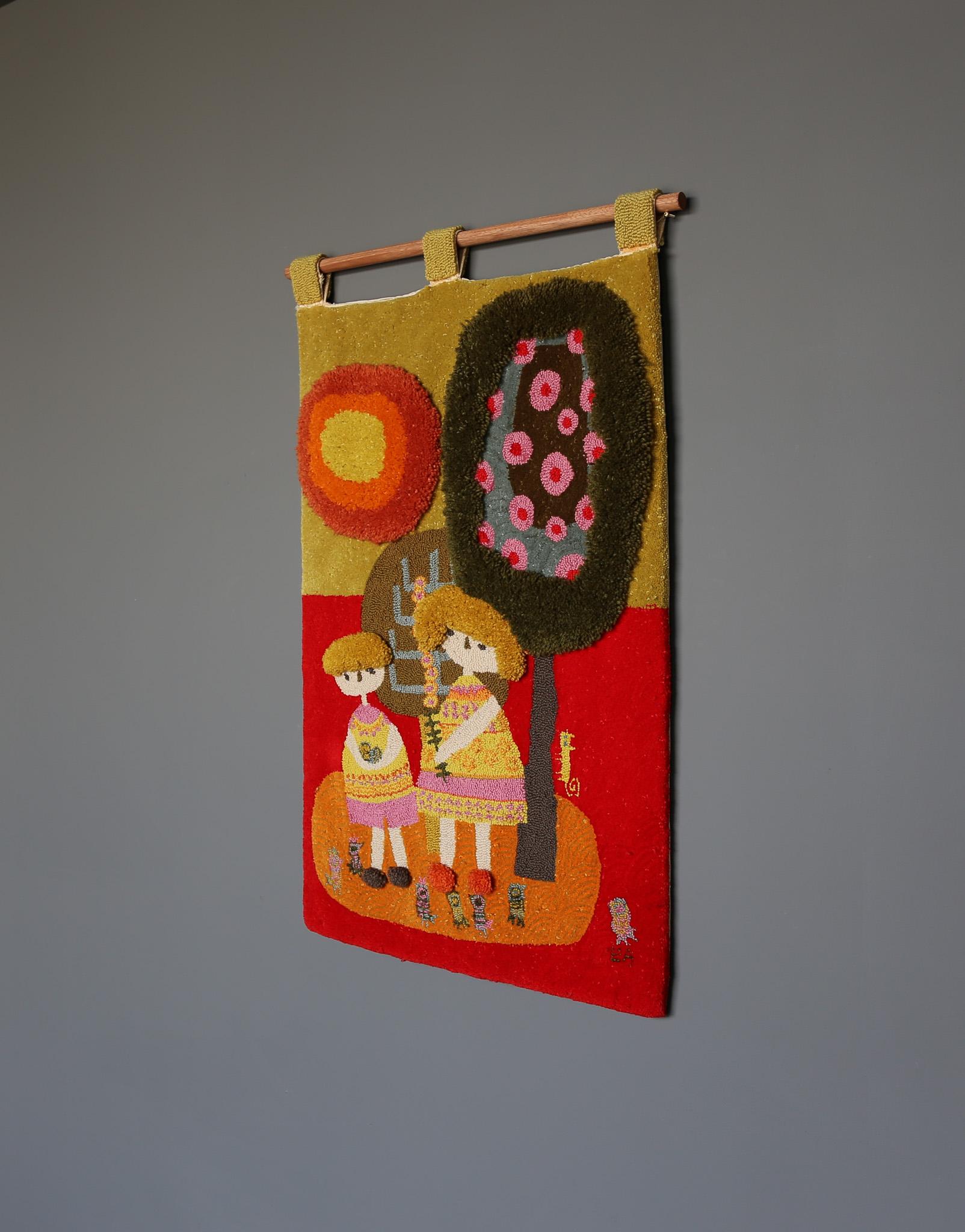 American Evelyn Ackerman Tapestry for ERA Industries USA, 1962 For Sale