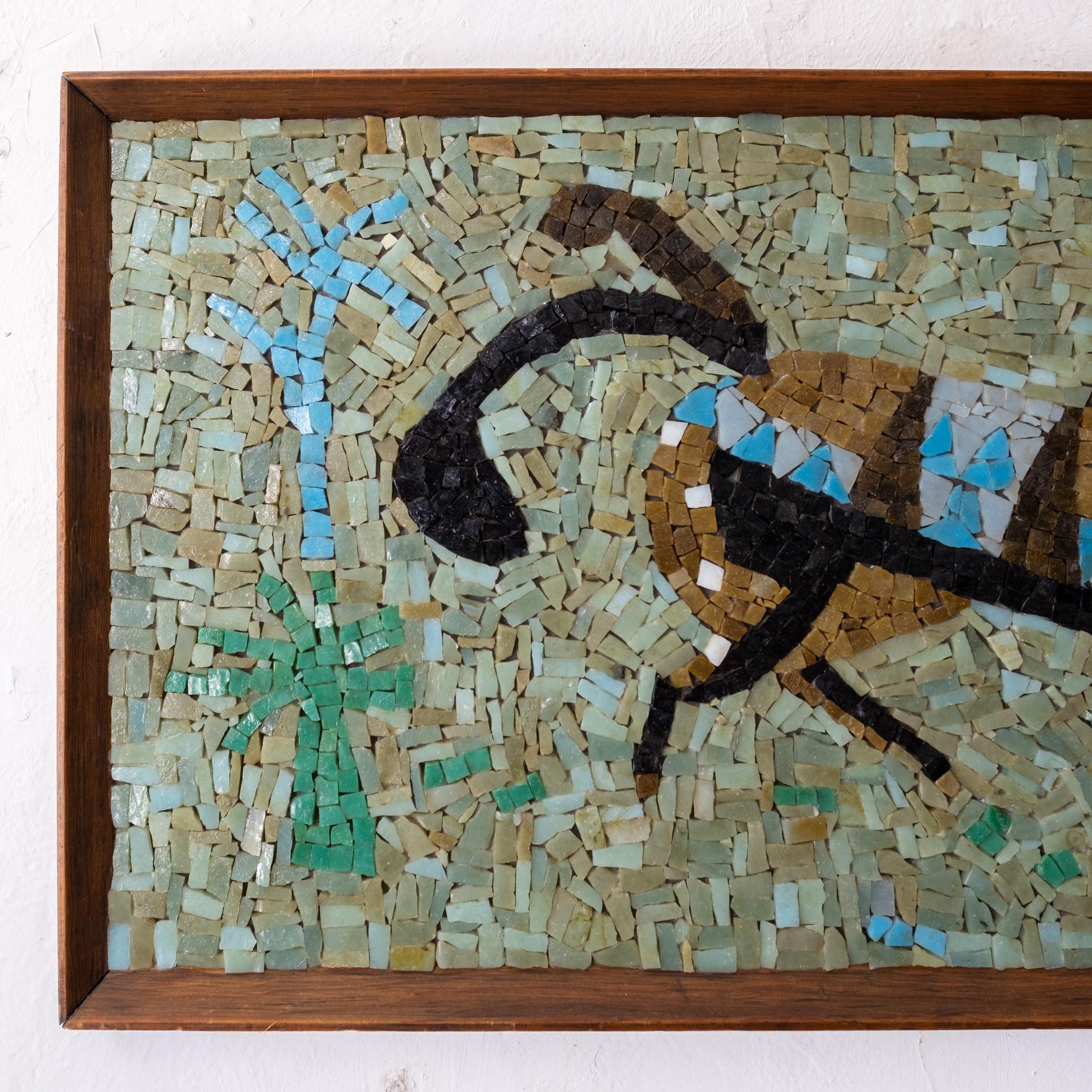 horse mosaics