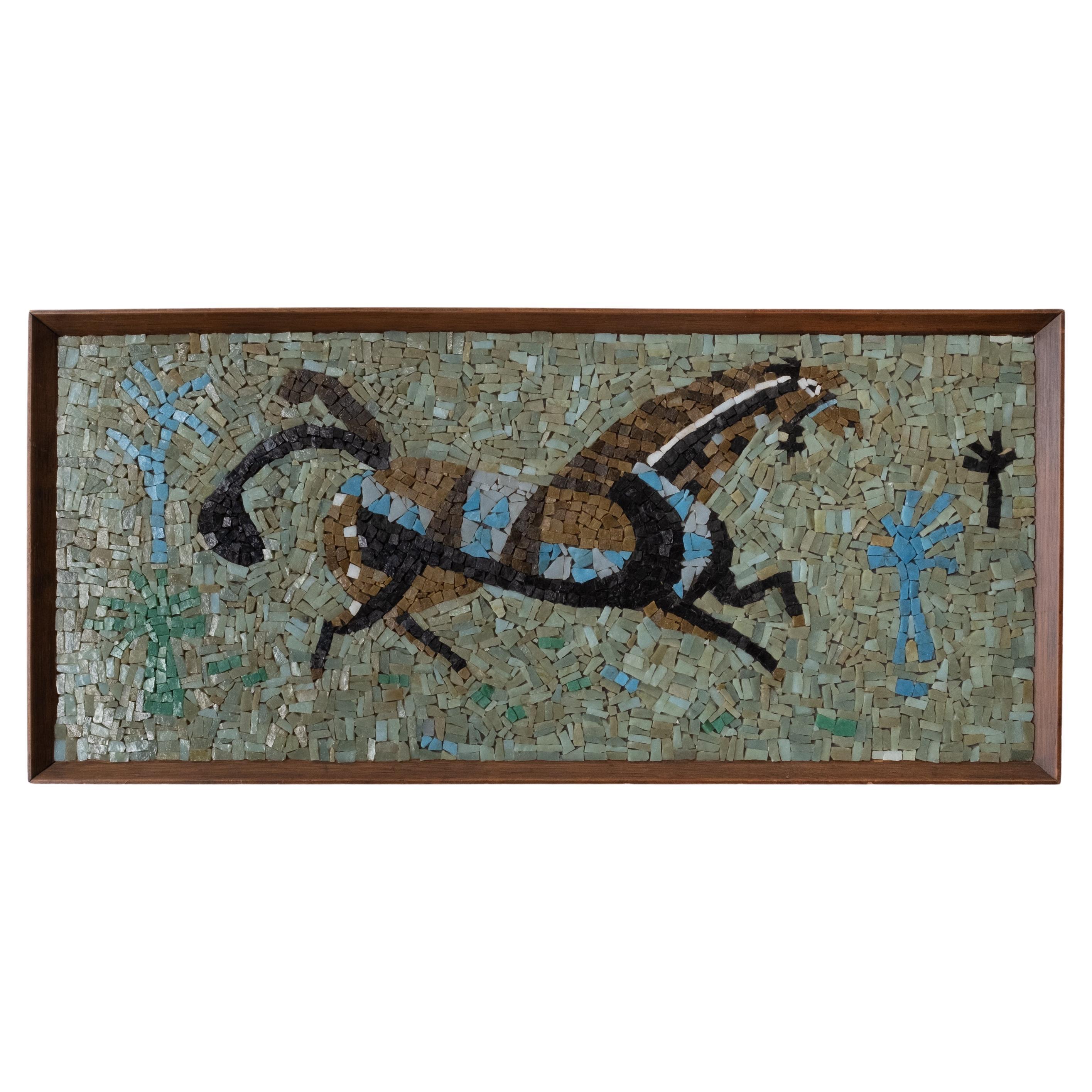 Evelyn and Jerome Ackerman Gallant Horse Mosaic, 1950s