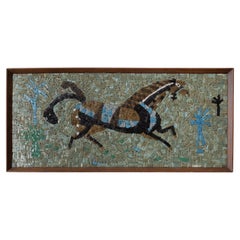 Evelyn and Jerome Ackerman Gallant Horse Mosaic, 1950s