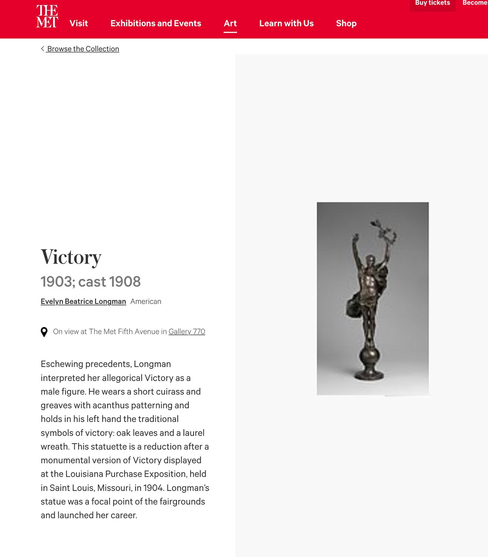 Victory - Athletic Young Man in Classical Pose,  ( Female Sculptor ) For Sale 11