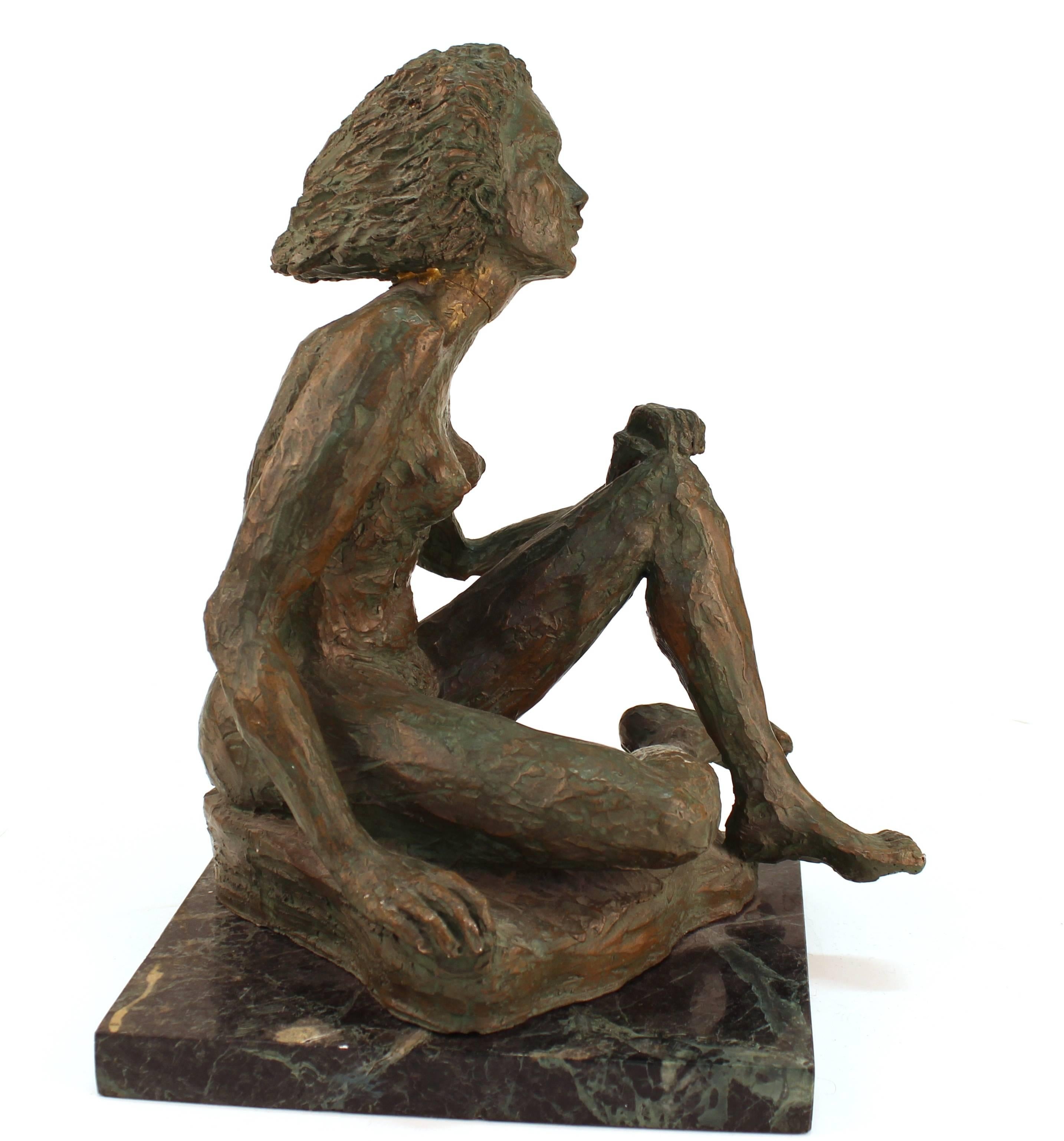 Evelyn Morgenbesser Female Nude Sculpture In Good Condition In New York, NY