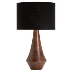 Evelyn Table Lamp in Walnut