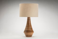Evelyn Table Lamp in White Oak