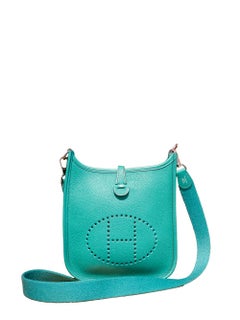 Evelyn TPM in jade green crossbody bag