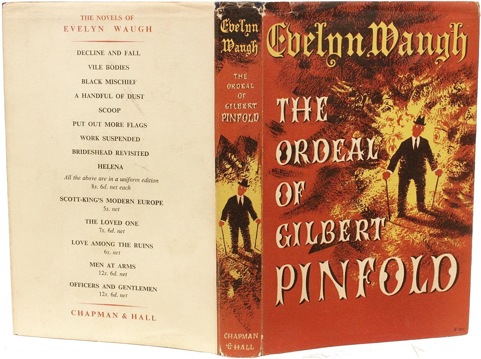 Papier « Evelyn Waugh, the Ordeal of Gilbert Pinford », première édition de présentation 1957 en vente