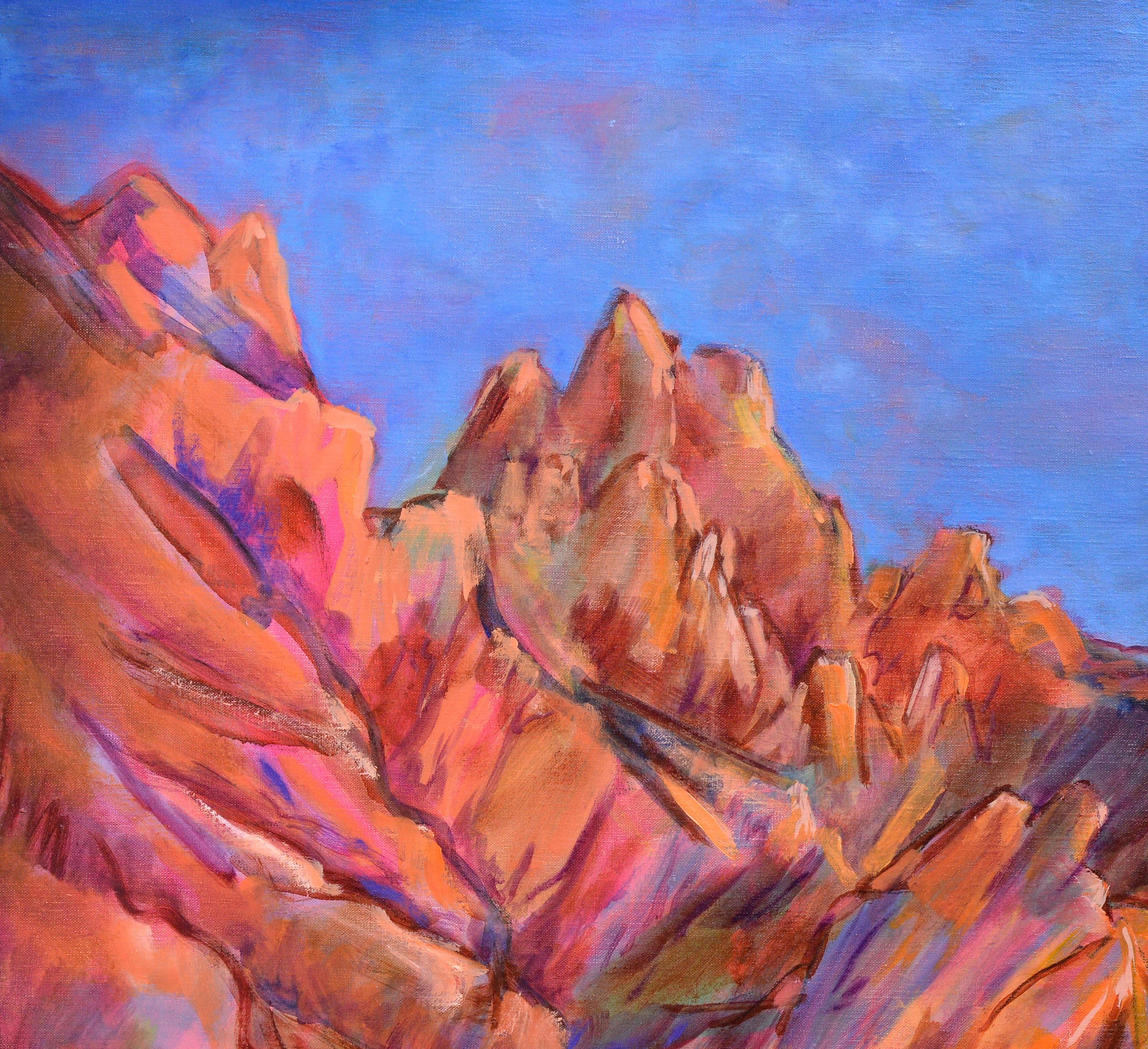 Cap Roux Théoule - Painting de Evelyne Ballestra