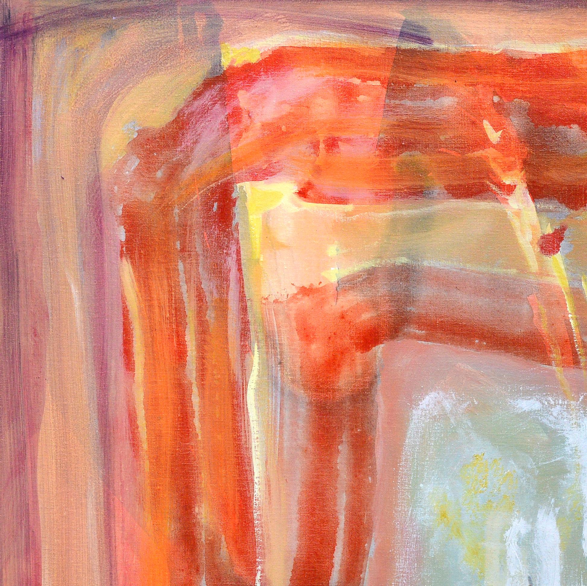 Hathor - Painting Espressionista di Evelyne Ballestra