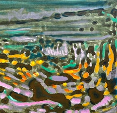 La Voie des Reliances, peinture contemporaine à l'huile sur toile, 2010+.