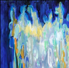 Mirage Oil Painting on Canvas, Expressionist Style, 21st Century