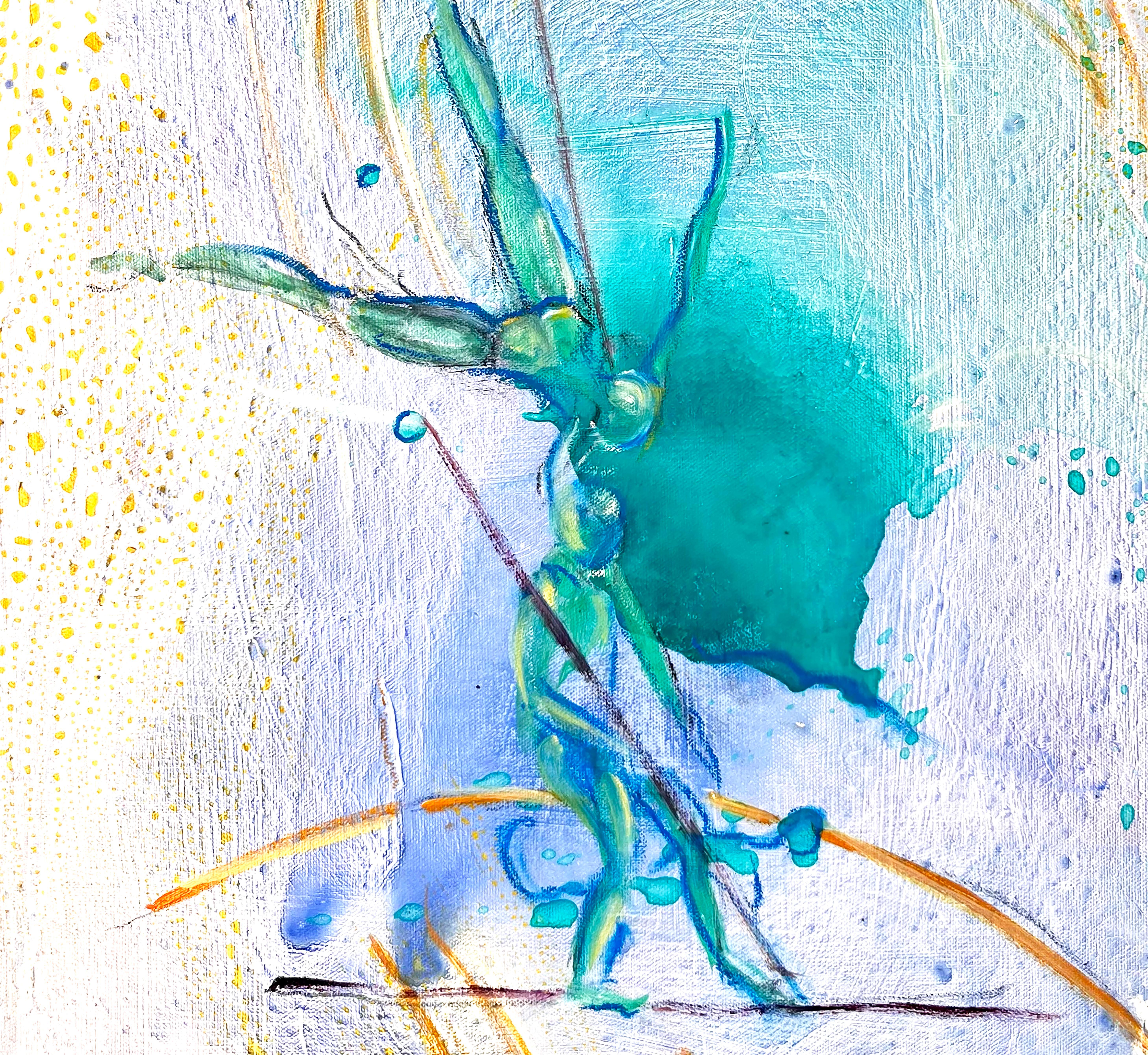 El Acróbata - Painting de Evelyne Ballestra