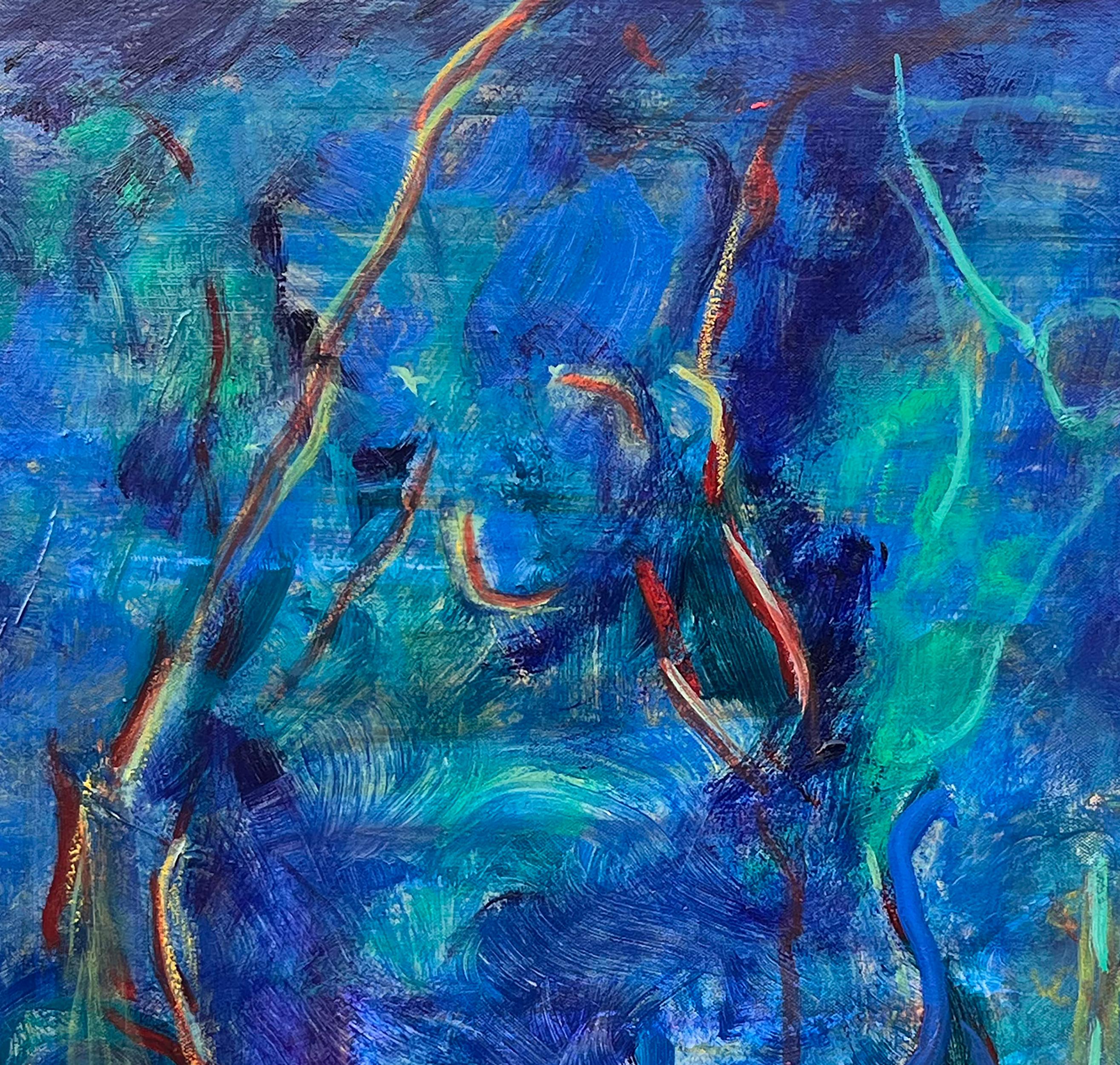 Il lavoro di Evelyne Ballestra con i segni, i simboli e la spiritualità esoterica riflette la sua passione per l'antico passato e rappresenta un ritorno simbolico alla terra da cui siamo emersi. Il suo lavoro crea un commento sugli 