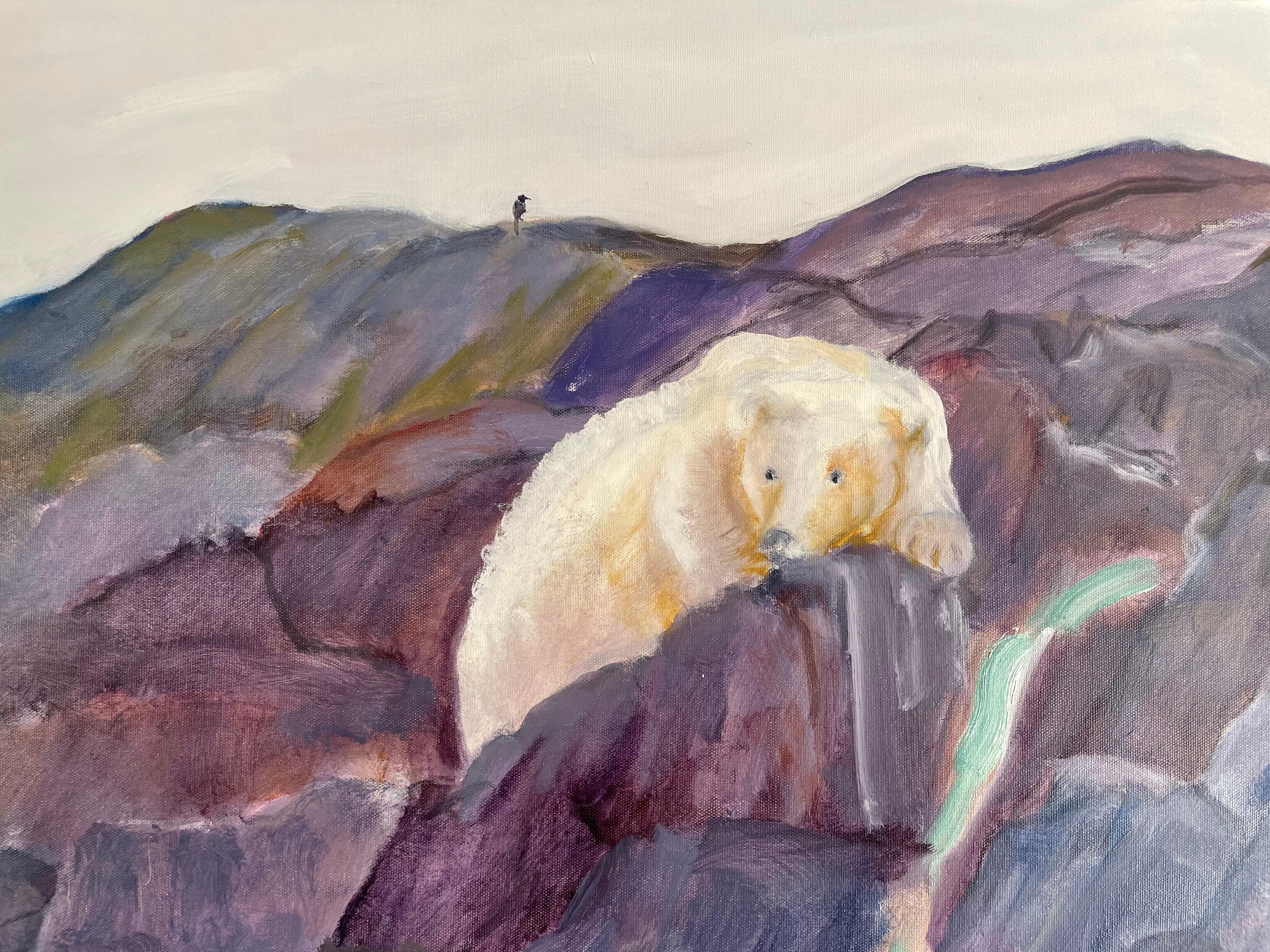 polar bear white paint