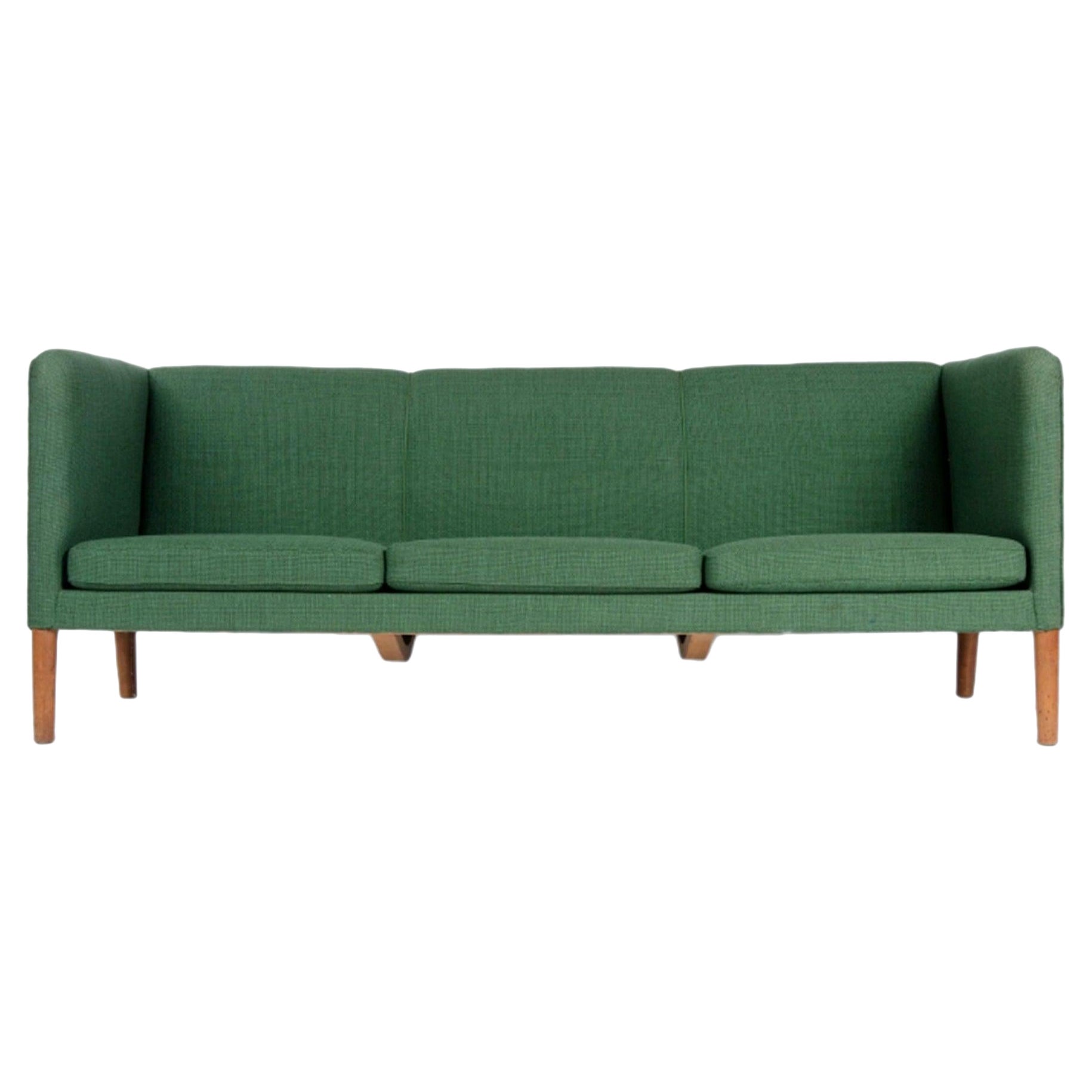 Sofa Even de Hans J. Wegner pour J. Hansen/A.P. Volé, 1953