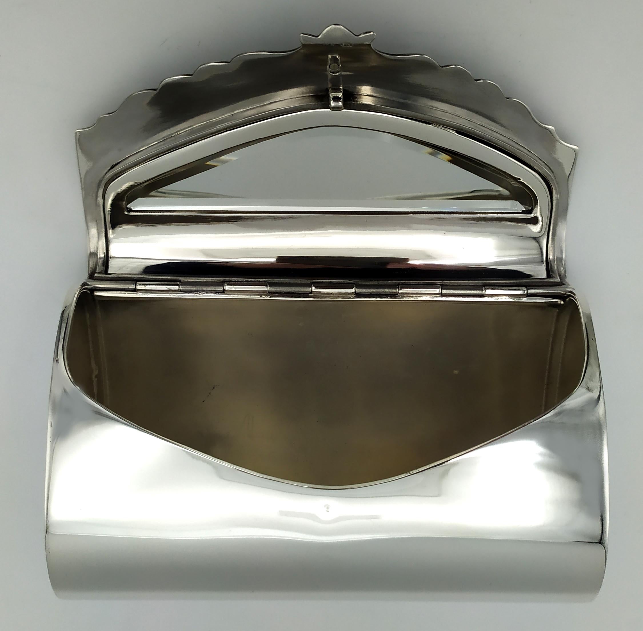 Bolso de noche fabricado para la Maison Cartier de Nueva York en la década de 1970 Salimbeni Tallado a mano en venta