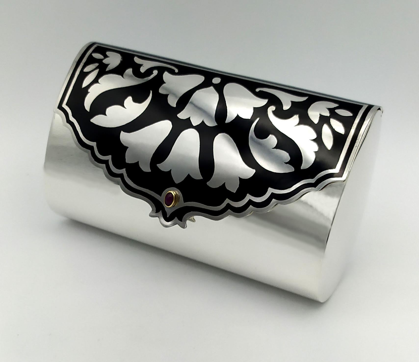 Bolso de noche fabricado para la Maison Cartier de Nueva York en la década de 1970 Salimbeni finales del siglo XX en venta