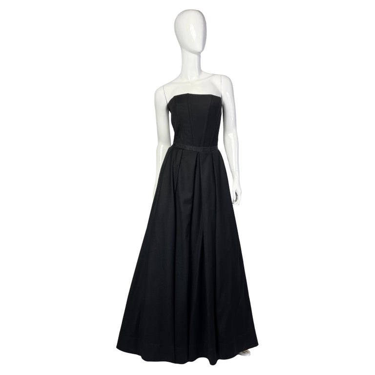fitted lace wedding dress Symphony Dress - Satin Bustier Top Maxi Dress