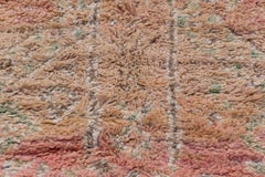 Evening Blue Orange Red Rainbow Allover Moroccan Rug