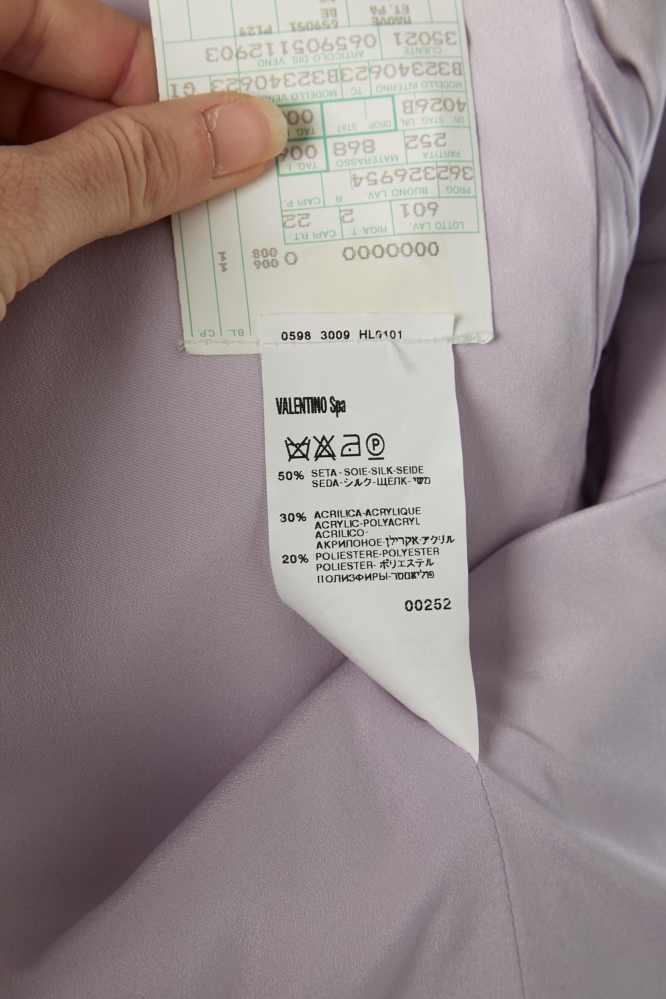 Brocado de noche de un solo pecho  chaqueta Valentino NUEVO con etiqueta en venta 4
