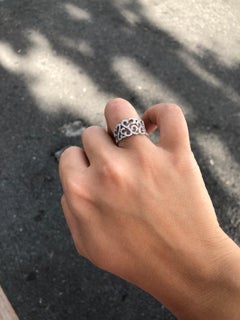 Evening Classic Diamond White Gold Engagement Ring for Her
