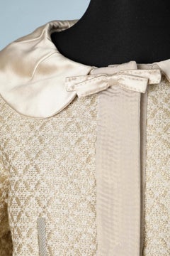 Abendmantel aus goldenem Lurex von Marc Jacob für Louis Vuitton