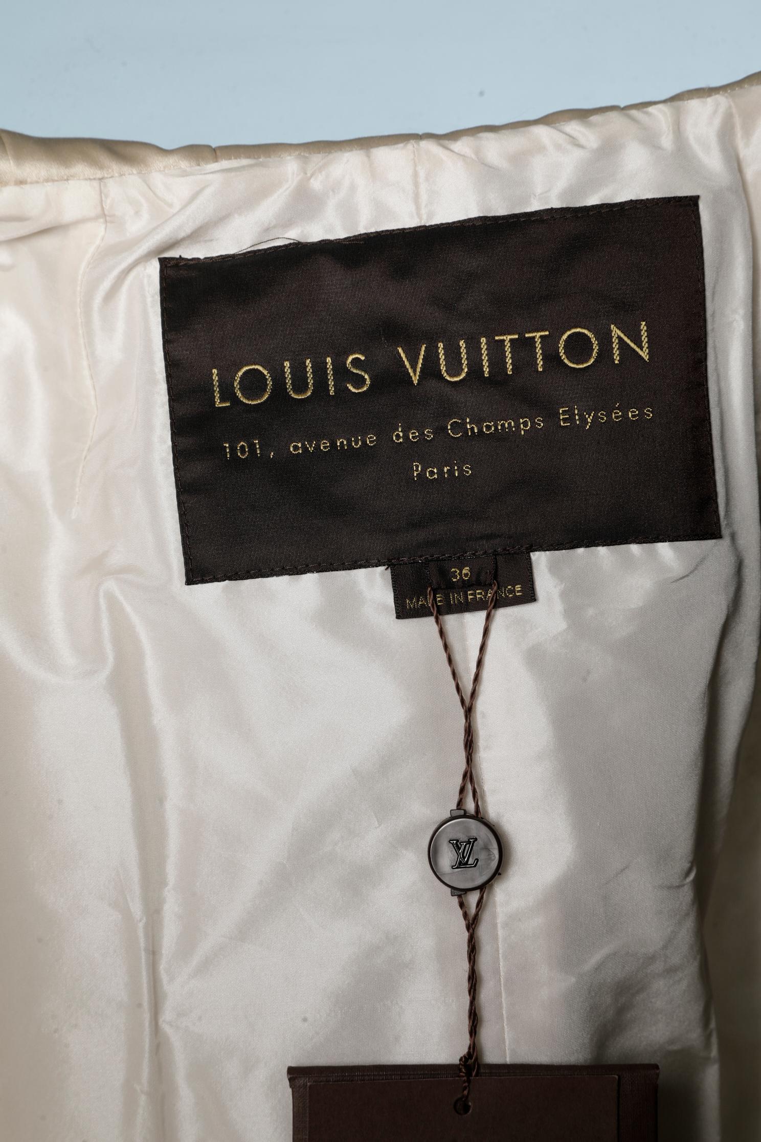 Women's Evening coat in gold lurex Marc Jacob for Louis Vuitton  For Sale