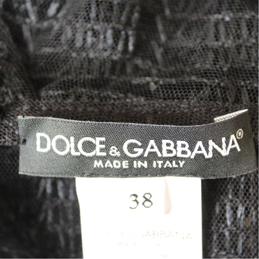 Black Dolce & Gabbana Evening dress size 38 For Sale